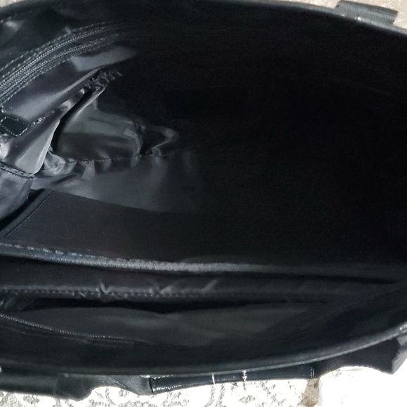 Coach Black Signature Travel Bag/Diaper Bag - Picture 10 of 15